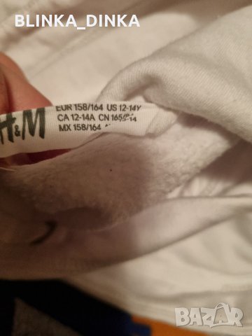 H&M памучен суичър 158/164, снимка 2 - Детски анцузи и суичери - 35019621