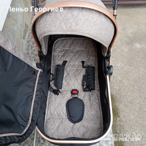 Бебешка количка Lorelli - Alba Premium, снимка 3 - Детски колички - 49938403