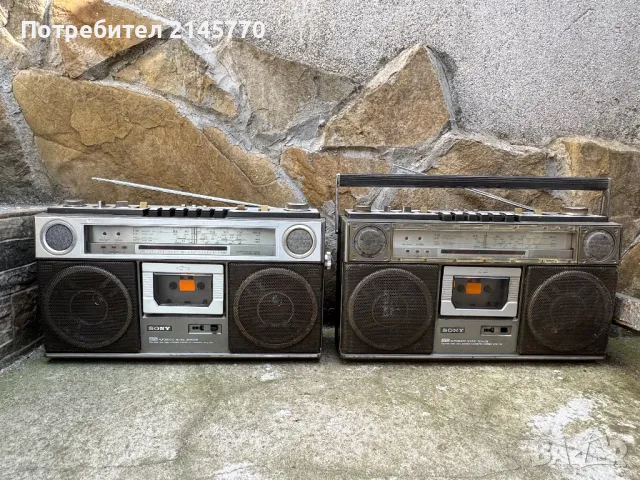 Радиокасетофон Sony CFS 71S 2бр., снимка 1