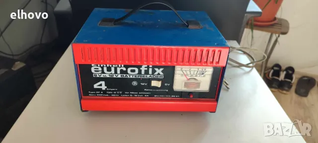 Зарядно за акумулатор Einhell Eurofix 4A, снимка 2 - Аксесоари и консумативи - 47687487