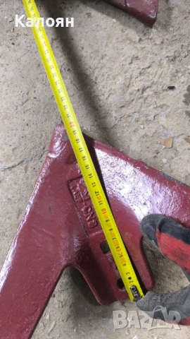 Комплект лястовици за култиватор LISA SN8 – 26 см (7 броя), снимка 5 - Селскостопанска техника - 54084831