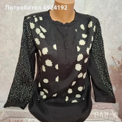 Дамска Черна Риза, снимка 2 - Ризи - 56107543
