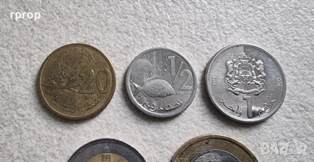 Мароко. Дирхам . 5 бройки. Нова серия 2011- 2023 година., снимка 2 - Нумизматика и бонистика - 39029938