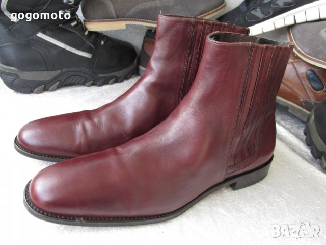 КАТО НОВИ Небрежно официални,висококачествени, луксозно - ежедневни мъжки боти 44 - 45 original JOOP