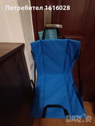 Сгъваем текстилен стол Froyak за къмпинг,пикник,риболов,плаж., снимка 2 - Къмпинг мебели - 50366580