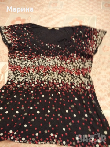 Блуза с къс ръкав 