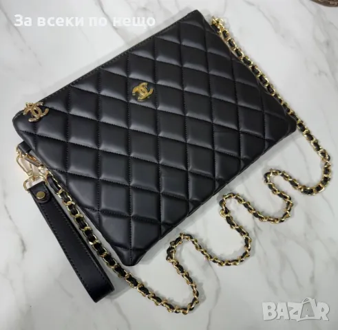 Chanel Дамска Кожена Чанта Шанел - Налични Различни Цветове Код E53, снимка 10 - Чанти - 50215187