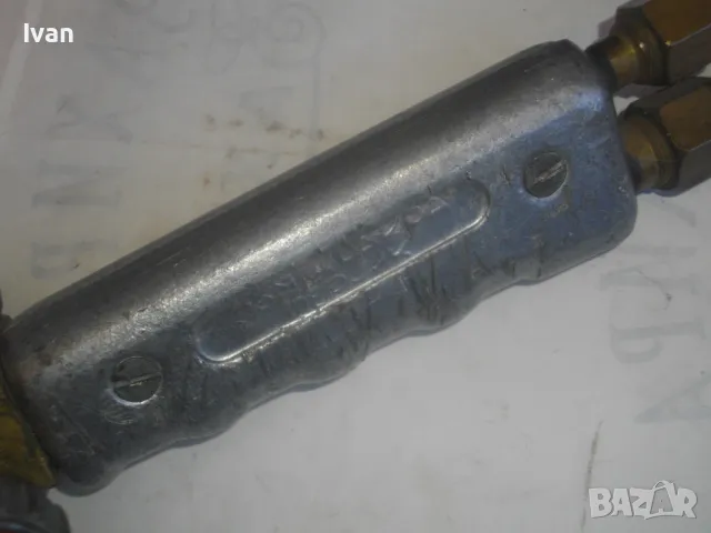 КРАКРА ПЕРНИК ОКСИЖЕННА АЦЕТИЛЕНОВА ГОРЕЛКА с 2 рамена и дюзи Българска ОТЛИЧНА, снимка 7 - Други инструменти - 47939034