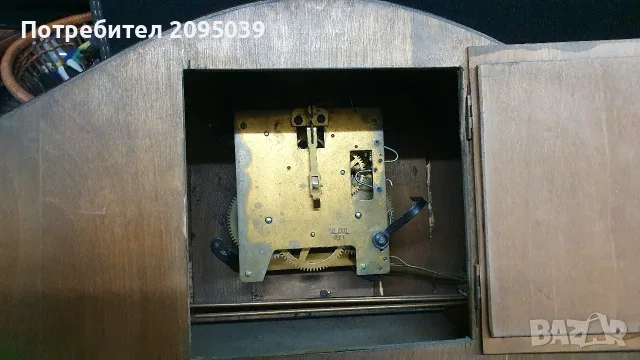 Старинен часовник BEKA., снимка 4 - Антикварни и старинни предмети - 55811455