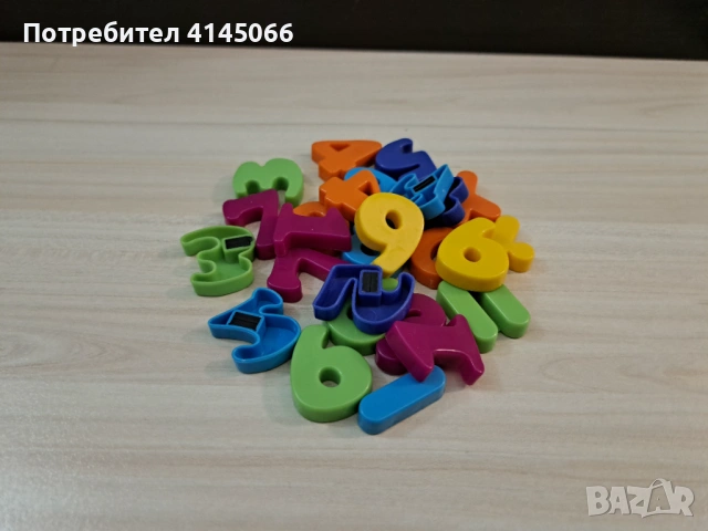 Магнитни букви и цифри, снимка 3 - Играчки за стая - 53940662
