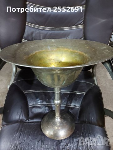 Посребрен съд , снимка 2 - Антикварни и старинни предмети - 39602621