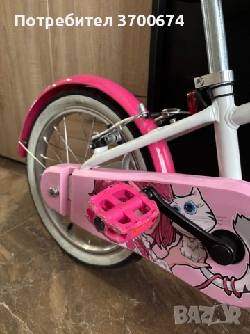 Детско колело 16 инча, снимка 4 - Велосипеди - 54221487