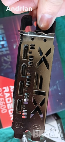 Видео карта rx 6600 8gb rx6600, снимка 4 - Видеокарти - 52939861