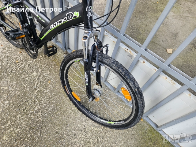 Алуминиев велосипед 24 цола ROCK-шест месеца гаранция, снимка 2 - Велосипеди - 52560678