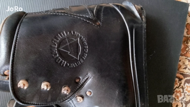 Hochland - Vintage скиорски обувки 50те години на миналия век., снимка 4 - Антикварни и старинни предмети - 52676449