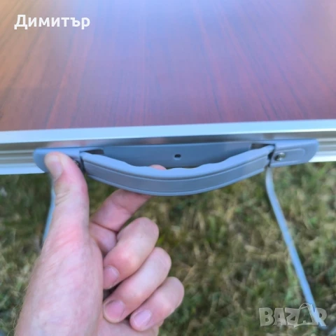 Маса алуминиева сгъваема НОВА, снимка 5 - Маси - 51393400