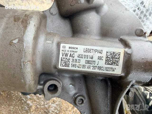 5WB423051AR, 4532019146 кормилна рейка, електрическа от Volkswagen Golf VIII, 2.0 TDI BlueMotion, снимка 10 - Части - 52977612