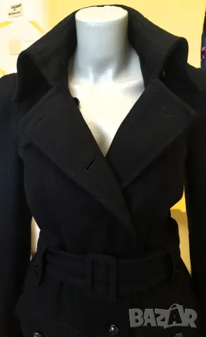 "Esprit"-черно палто , снимка 3 - Палта, манта - 48711109