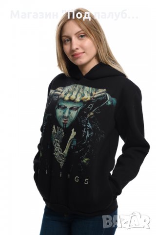 Нов мъжки суичър с дигитален печат на сериала ВИКИНГИ, снимка 11 - Суичъри - 27831210