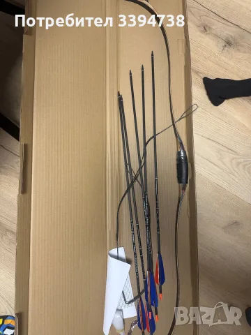 Лък OAK RIDGE horse bow Traditional BLACK SADA 52" 30 lbs