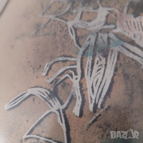 Картина Давид Перец 71х57см с рамка, снимка 3 - Картини - 50936828