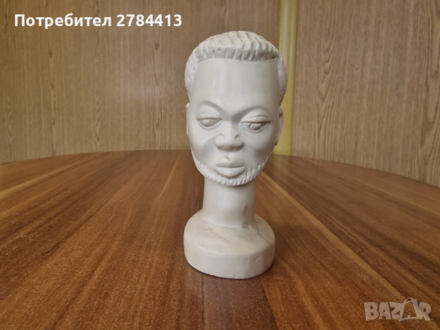 статуетка от кост 17 см. 879 гр.