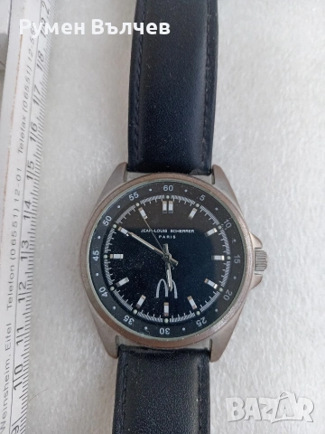 часовник Jеan Louice Sсherrer - Paris, снимка 2 - Мъжки - 53877101