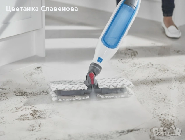 Парочистачка Shark S6001EU, 1050W, 350 мл, Технология Klick'n Flip,Моп с 2 лица,, снимка 9 - Парочистачки и Водоструйки - 53175284