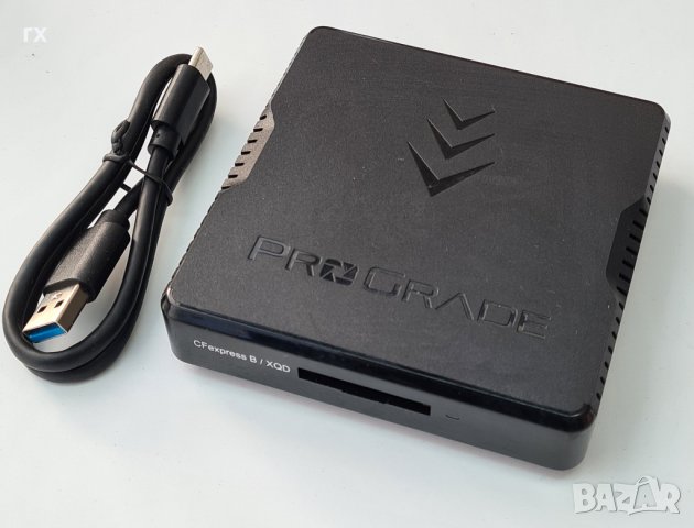 Четци Prograde XQD, SD, CFast, CF, CFexpress A / B , SD UHS-II Dual-Slot, снимка 2 - Чанти, стативи, аксесоари - 34343522