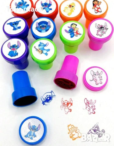 12 броя печати Лило и Стич Lilo and Stitch , снимка 2 - Други - 50994746