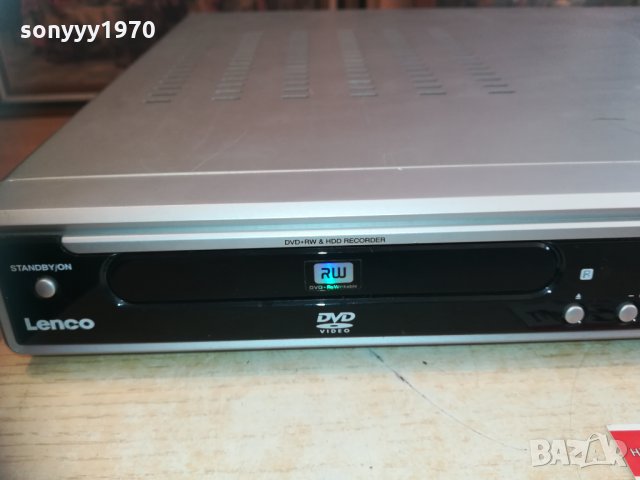 lenco dvd & hdd recorder 0403210929, снимка 4 - Плейъри, домашно кино, прожектори - 32033132
