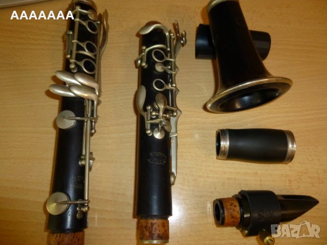  Кларинет френски дървен марка "J.Gras", снимка 2 - Духови инструменти - 34035175