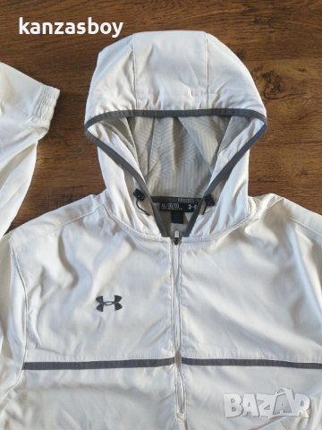 Under Armour Men's White Win It CGI Hood - страхотна мъжка блуза ХЛ , снимка 4 - Блузи - 42081625