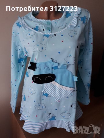 Нова дамска пижама М,Л,ХЛ, снимка 3 - Пижами - 35232718