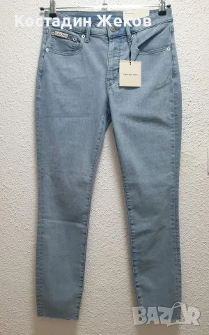   Нови със етикет.  Дамски оригинални дънки.  Calvin Klein   Mid  RISE SKINNY. 