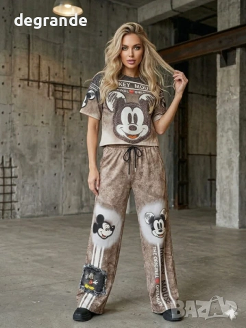 🎀Дамски Комплект Мики Маус