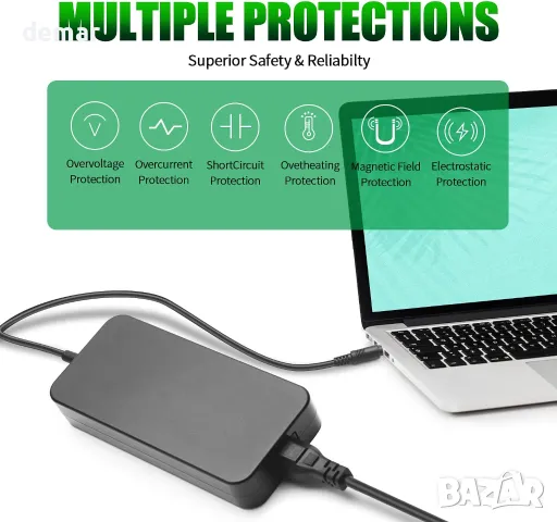 280W ADP-280EB променливотоково зарядно за лаптоп Asus, снимка 4 - Друга електроника - 48826100