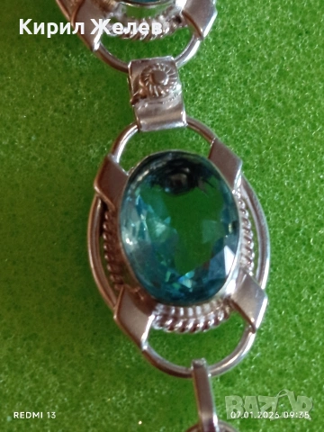 Ръчно изработена сребърна гривна Giannitiko ювелирно Арт бижу 52513, снимка 9 - Гривни - 53015760