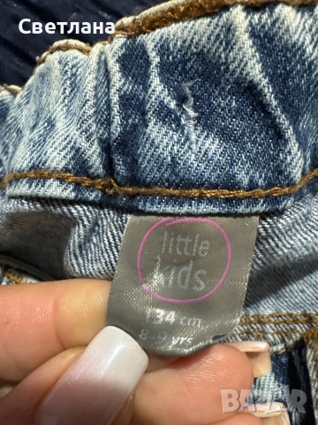 Дънки 8-9 години, снимка 5 - Детски панталони и дънки - 51945526