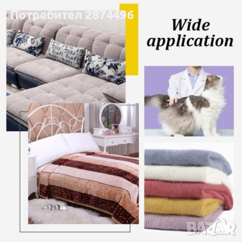 3829 3829 Четка за събиране на косми от мебели и дрехи, снимка 8 - Други стоки за дома - 39891013