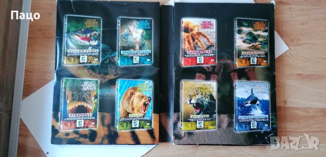 НАЙ-ОПАСНИТЕ ЖИВОТНИ В СВЕТА - 8 DVD КУТИИ/промо цена, снимка 3 - DVD филми - 39831522