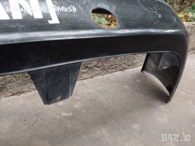 Задна броня от Опел Зафира А с отвор за газова уредба със стикер Honigan, снимка 10 - Части - 42743729