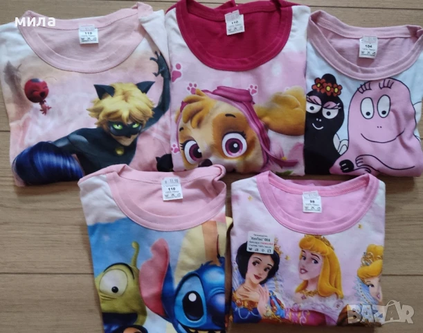 Детски пижами с къс ръкав за момче и момиче , снимка 2 - Детски пижами - 51290895
