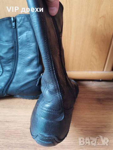 Мъжки кожени ботуши VERSACE Оригинални, снимка 7 - Мъжки ботуши - 34078814