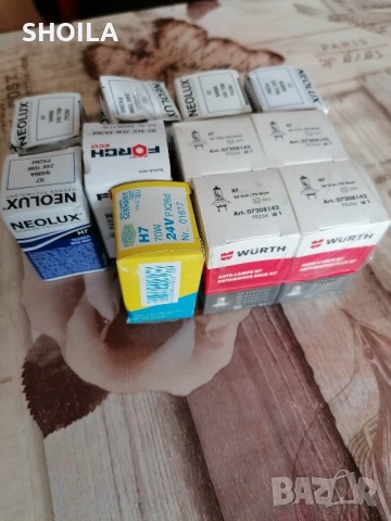 Лод от крушки 24v h1, h3, h7, h4, 21w,5w, снимка 4 - Части - 51790857