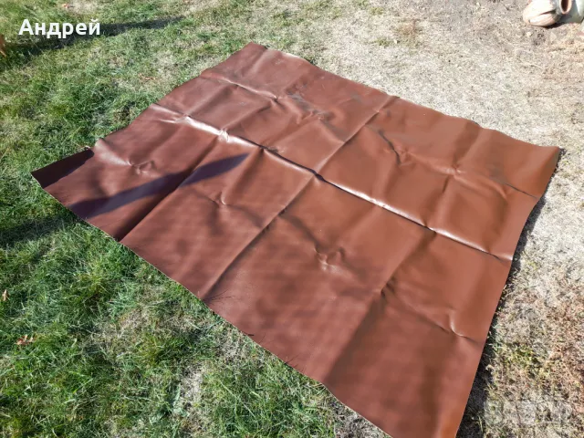 Стара изкуствена кожа #2, снимка 2 - Други ценни предмети - 47822433