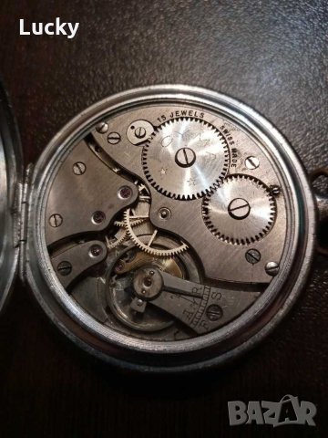 Швейцарски джобен часовник"Cyma", снимка 3 - Джобни - 31025770