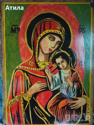 икони ръчно рисувани 48/34 см, снимка 2 - Други - 48179730