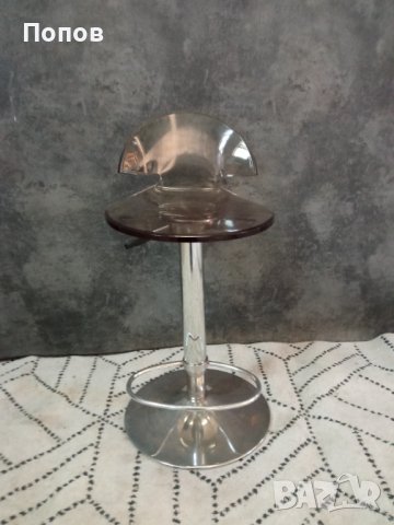 Дизайнерски бар стол, снимка 5 - Столове - 38043527