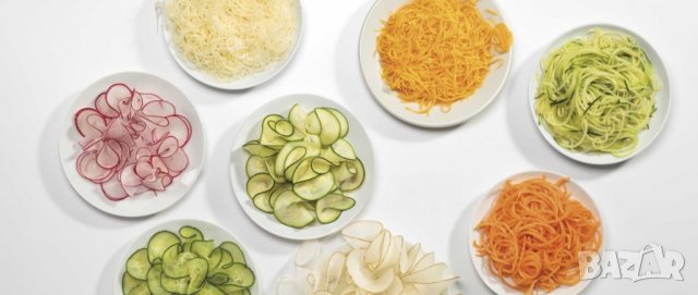 Veggetti Pro Ренде за спагети от зеленчуци, снимка 4 - Аксесоари за кухня - 39716305